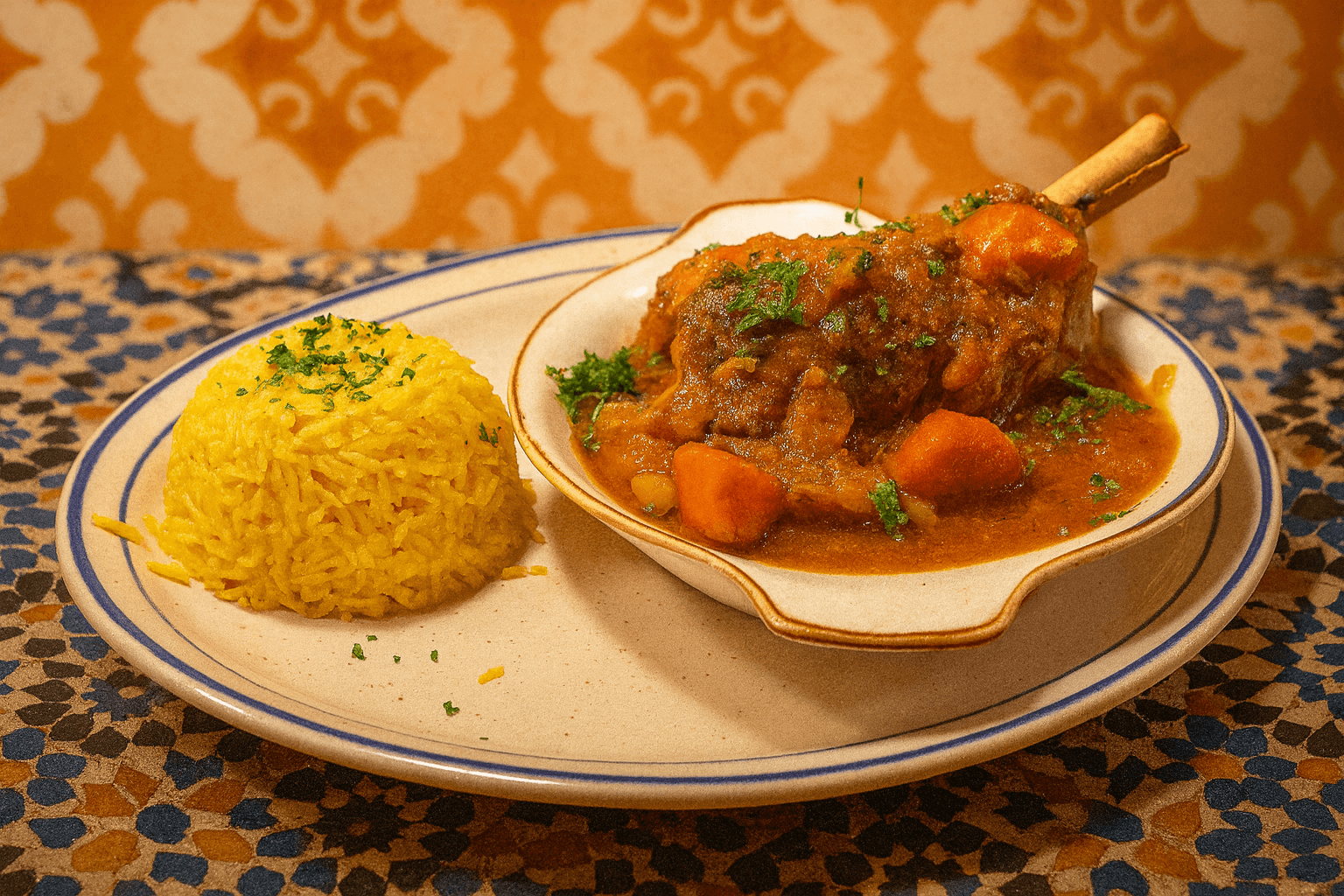 Braised Lamb Shanks