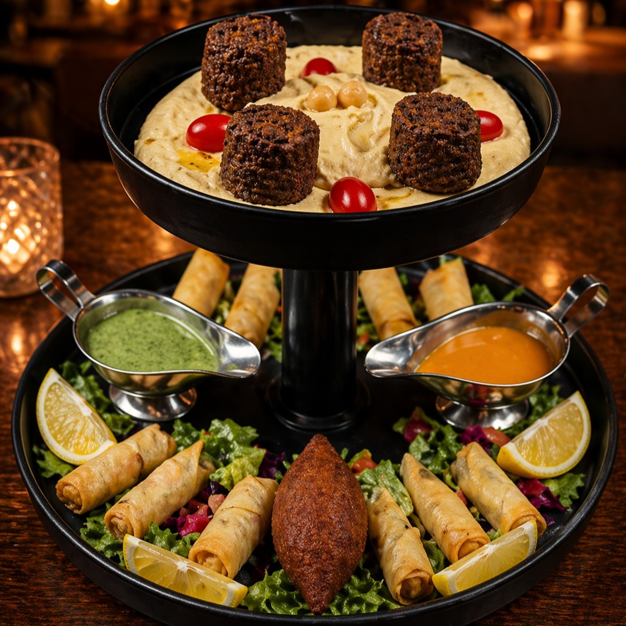 Hot Mix Platter + 1 Pita