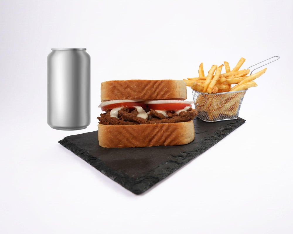 Steak Crunchy Toast Combo