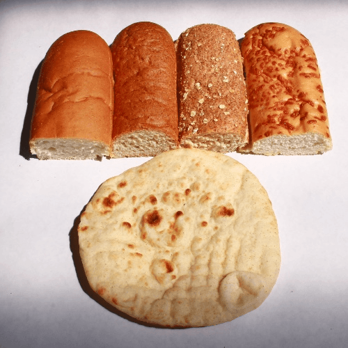 * 1/2 Sub Roll / Pita / Wrap.