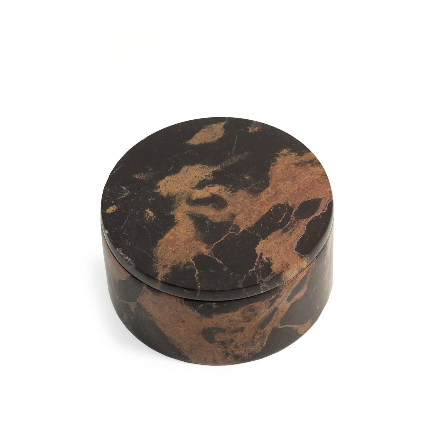 Bey-Berk Round Marble Box