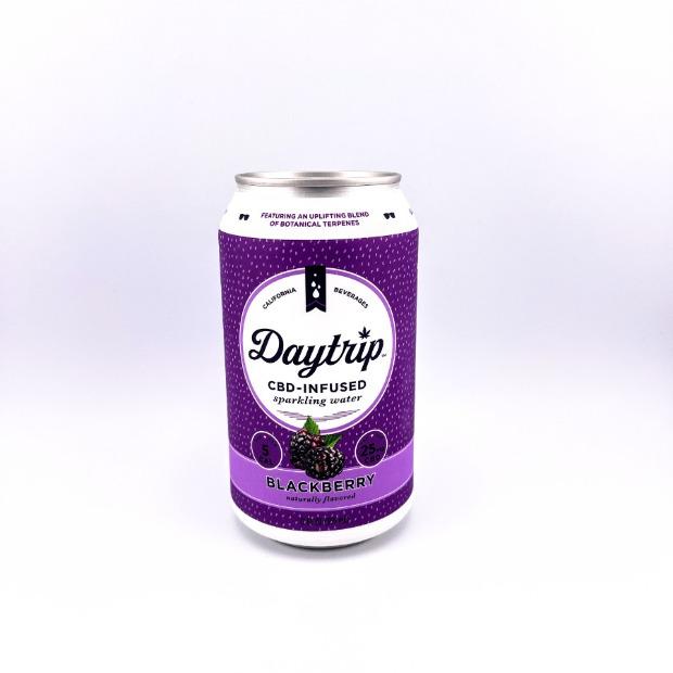 Daytrip CBD Blackberry Sparkling Water
