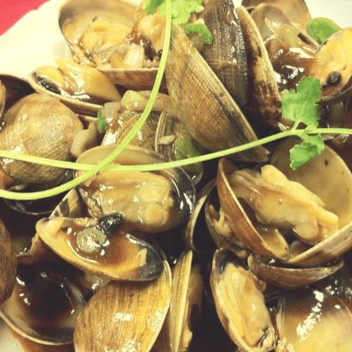 Clam with Black Bean Garlic Sauce