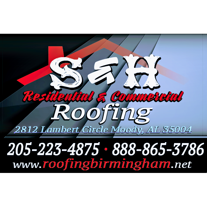 S  and  H Roofing Logo