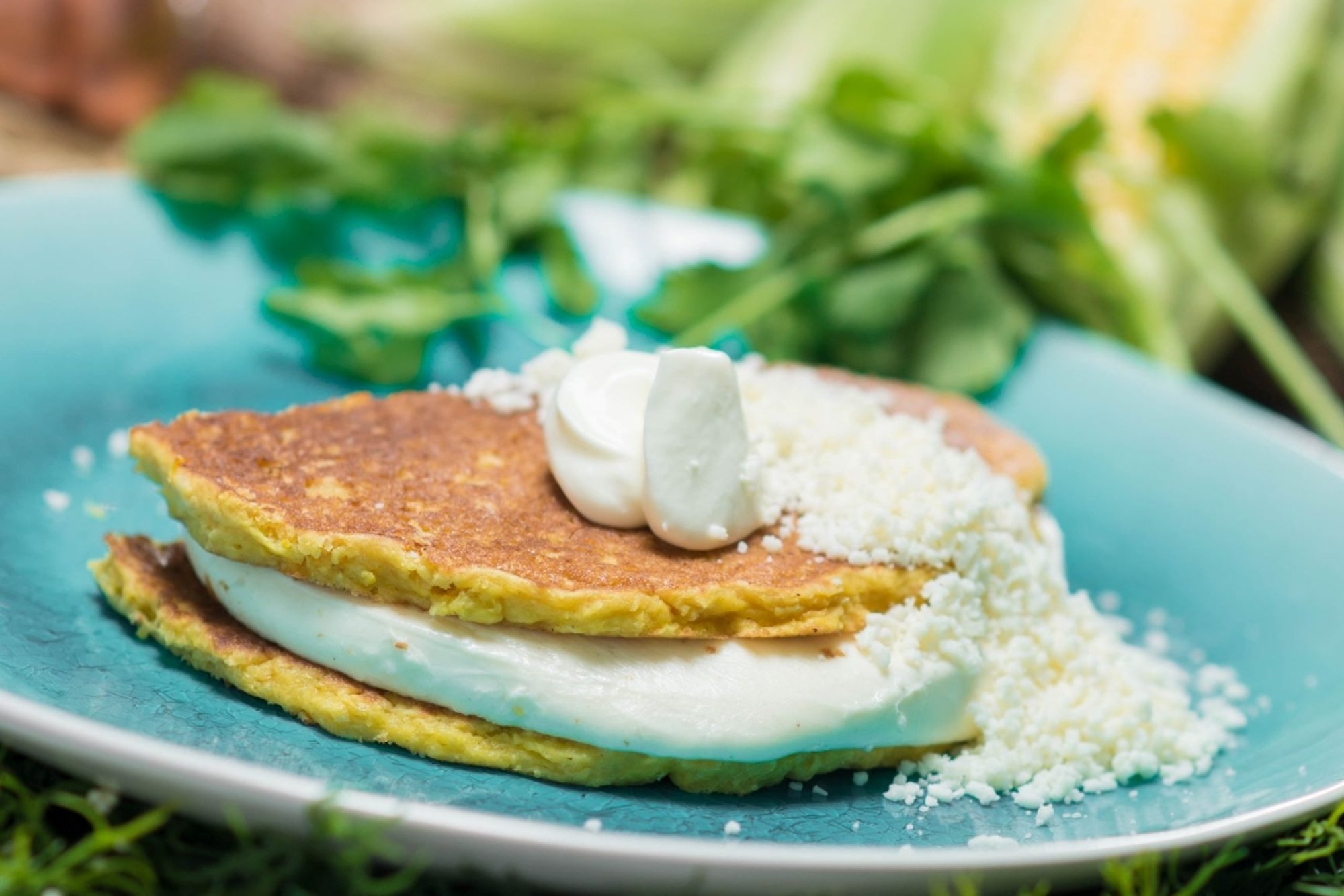 Cachapa Queso/Cheese Cachapa