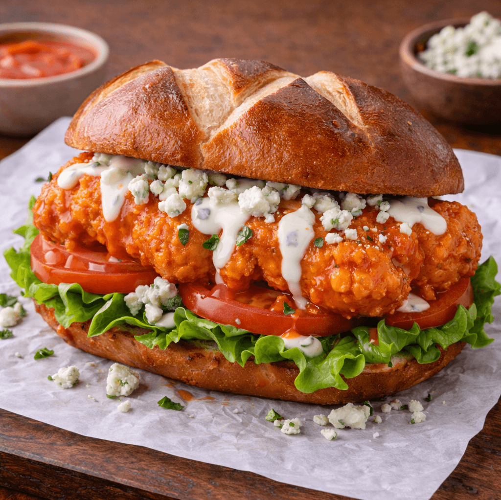 Buffalo Fried Sandwich