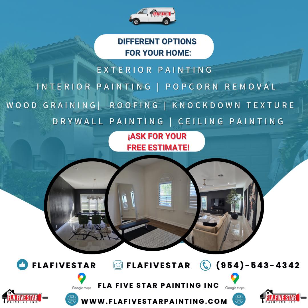 Fla Five Star Painting Inc Logo
