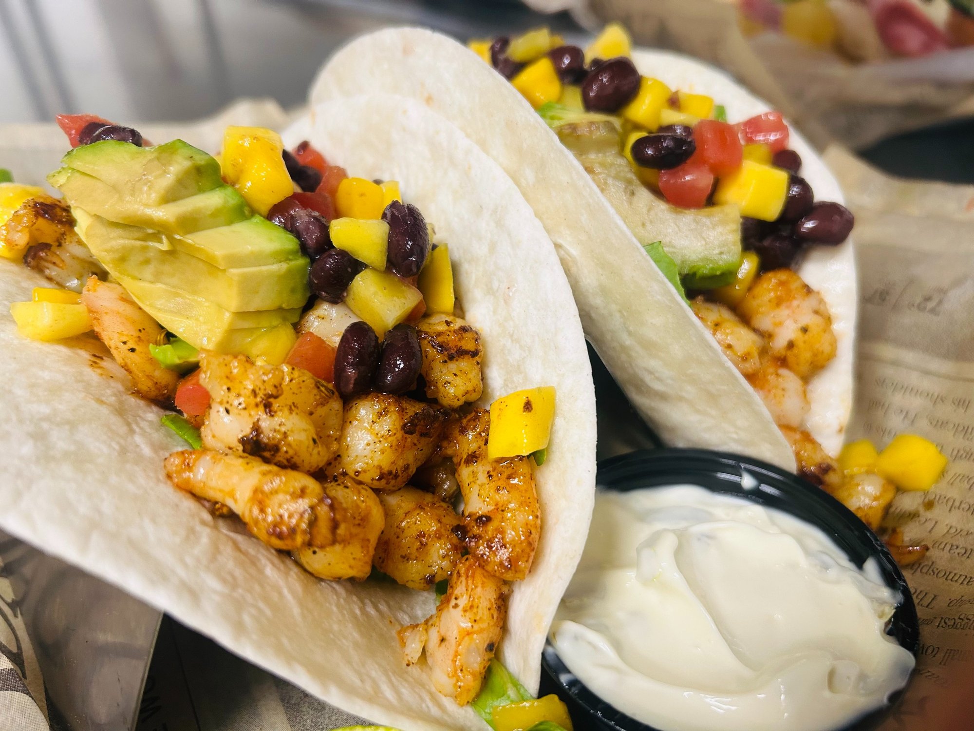 Blackened Shrimp Tacos