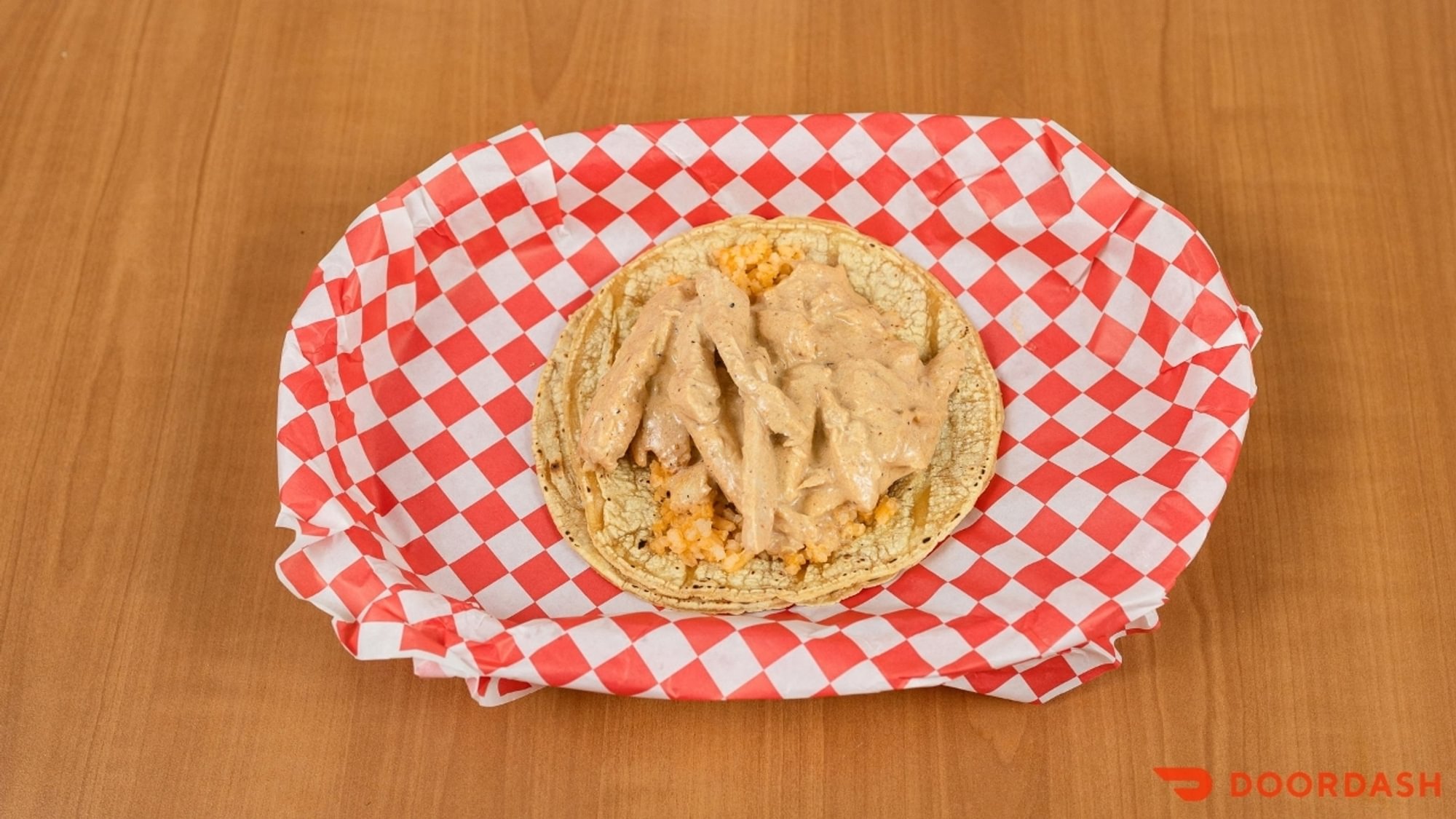 Taco de Pollo a la Crema