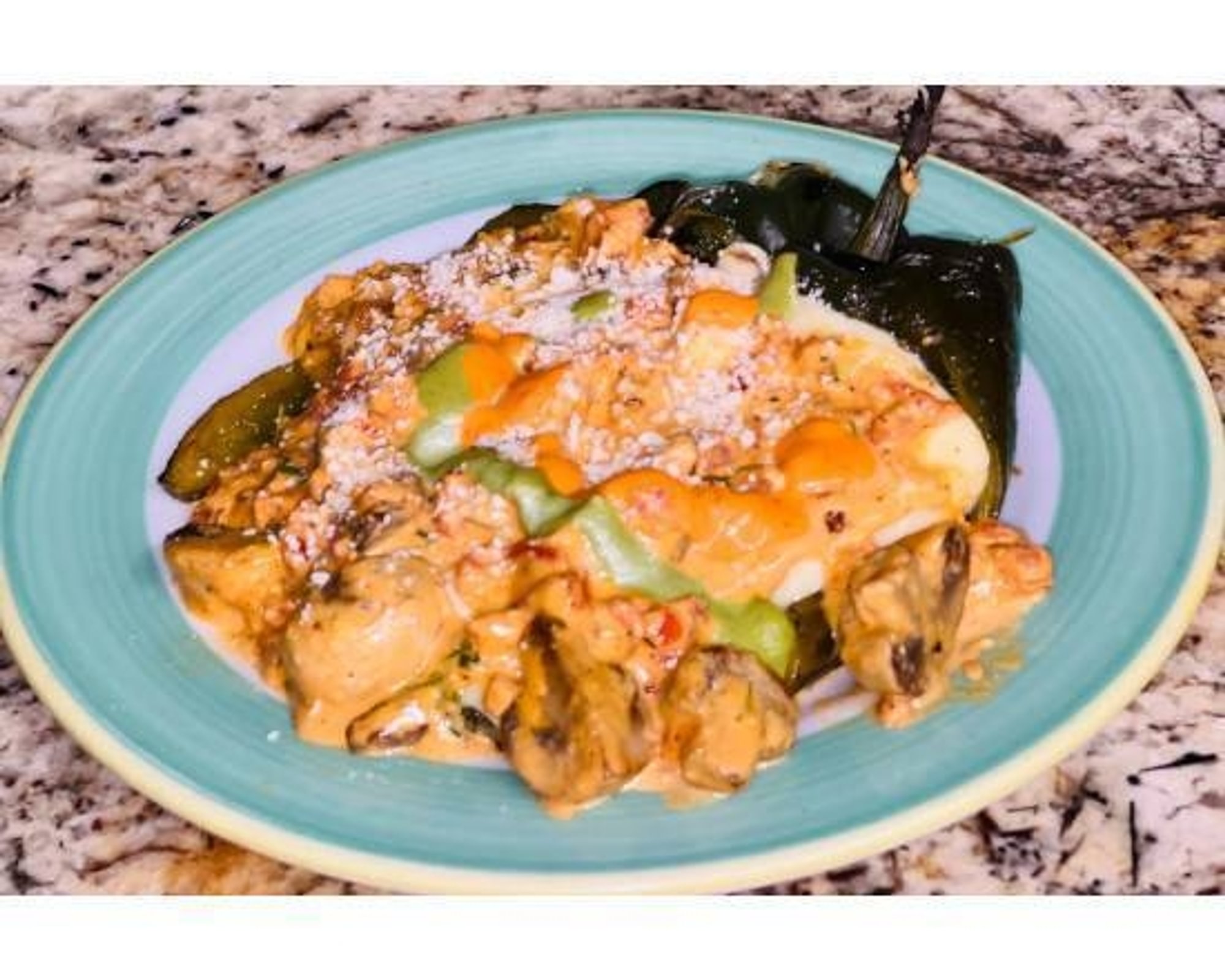 Stuffed Poblano Pepper