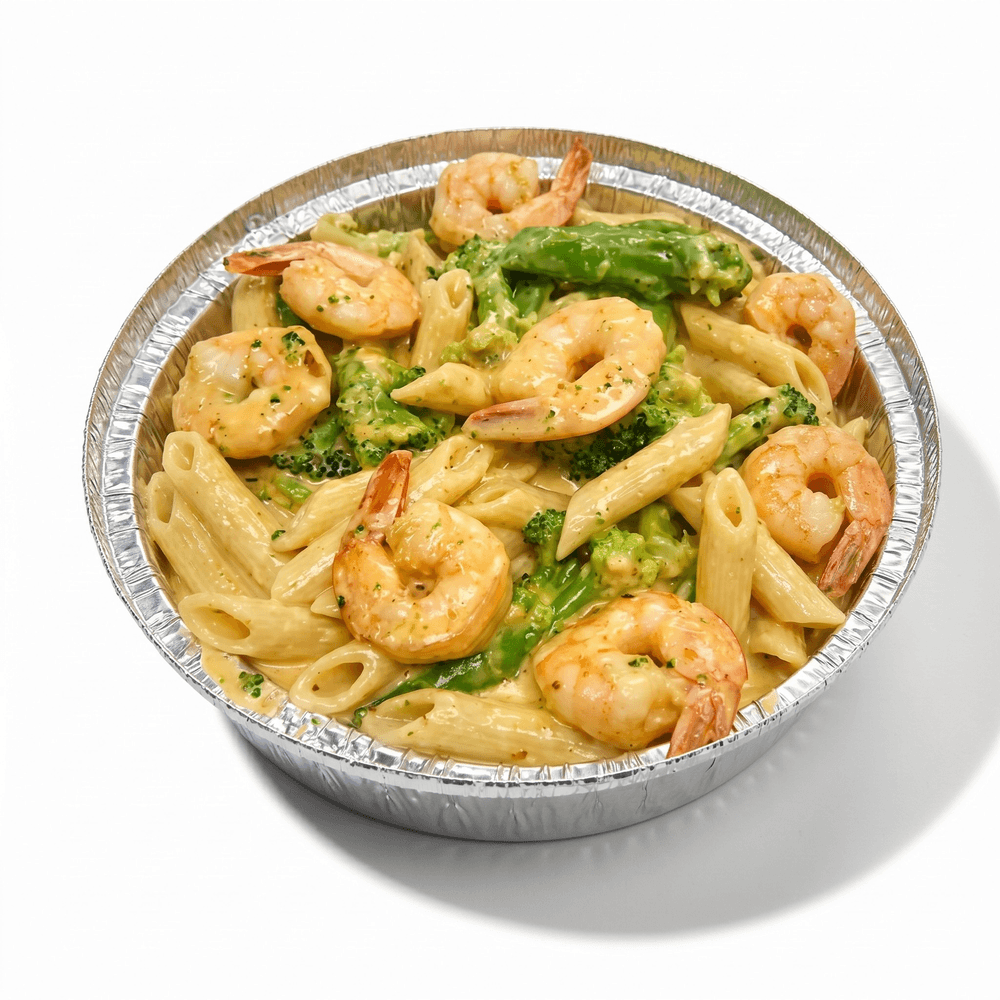 Blackened Shrimp Alfredo Pasta