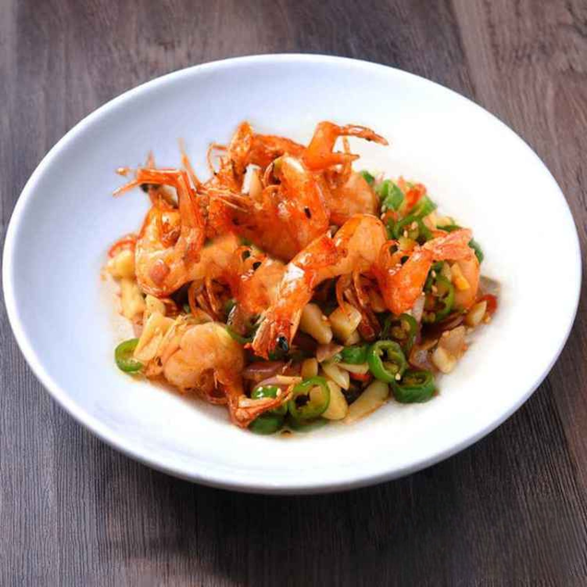 SF3. 豉汁蝦球/Jumbo Shrimp in Black Bean Sauce