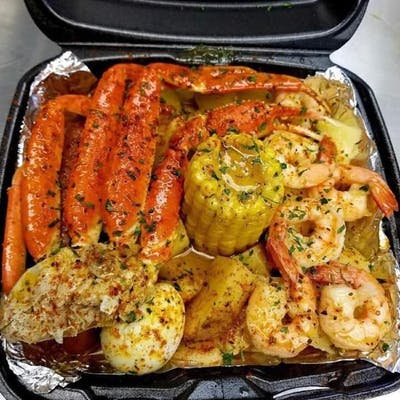 #1 Krab & Shrimp Platter (Lunch)