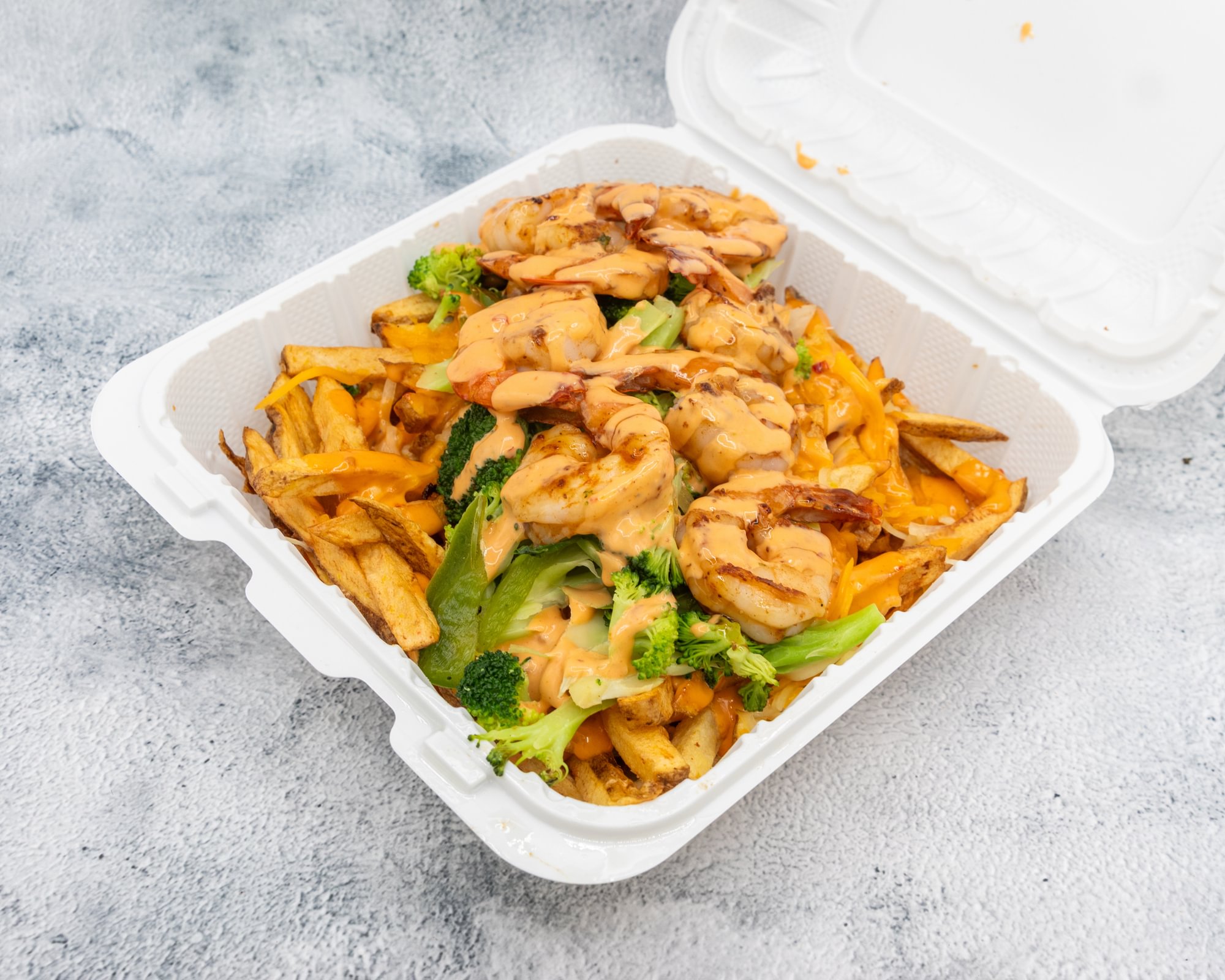Yum Yum Shrimp & Broccoli Fries