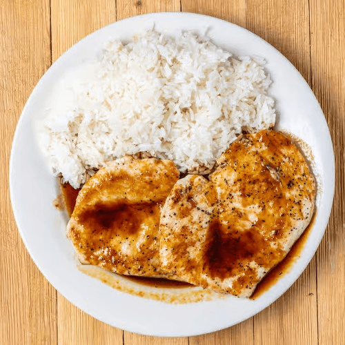 Teriyaki Chicken (With Steamed Rice)