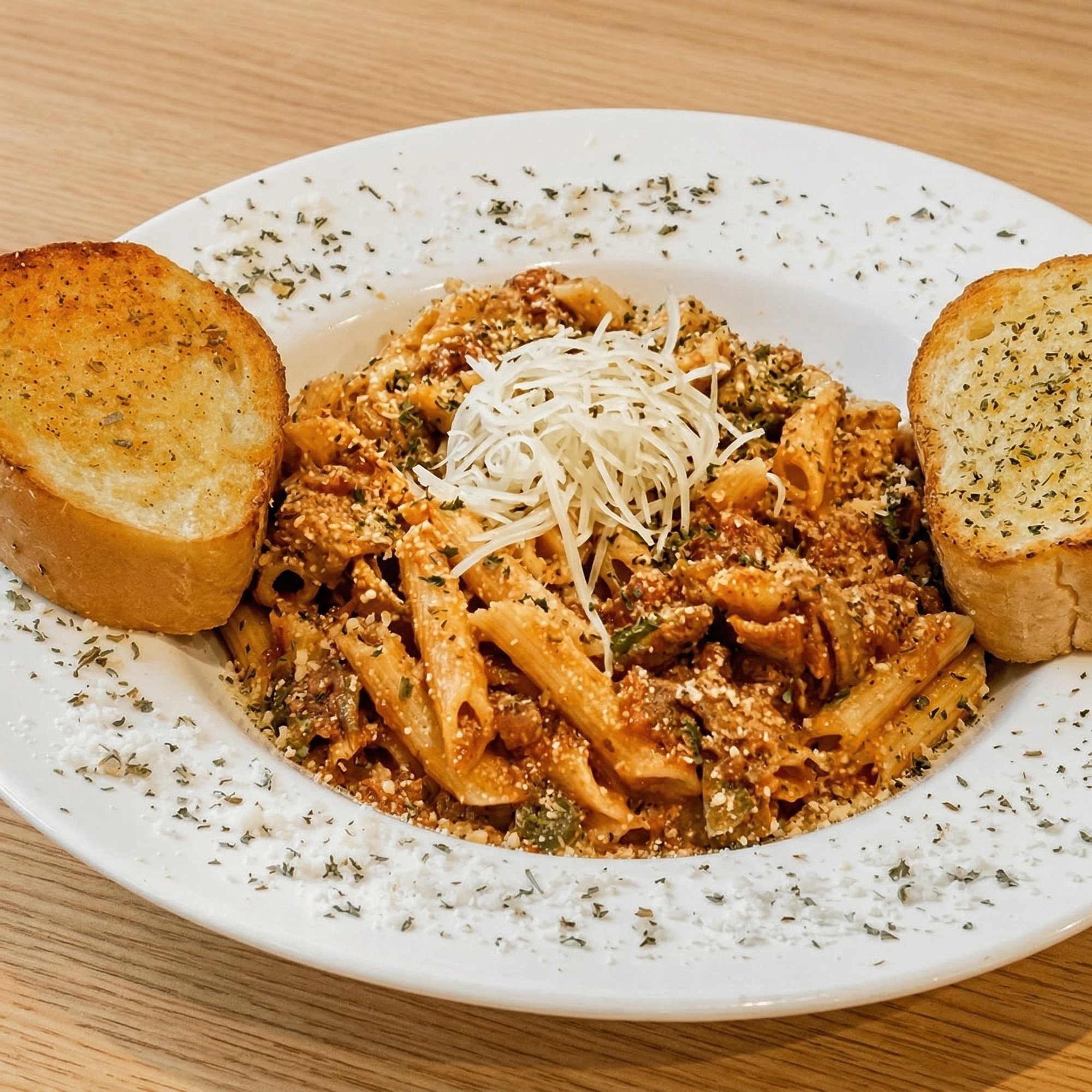 Pasta À LA Penne and Sausage