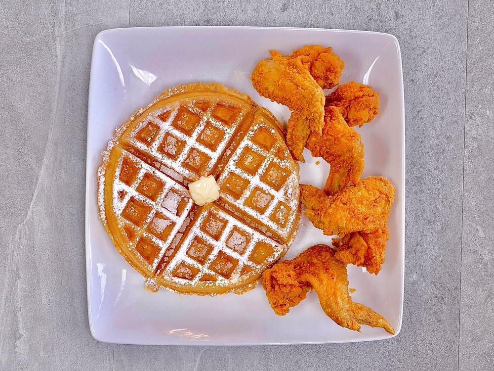 4 Wings & 1 Waffle