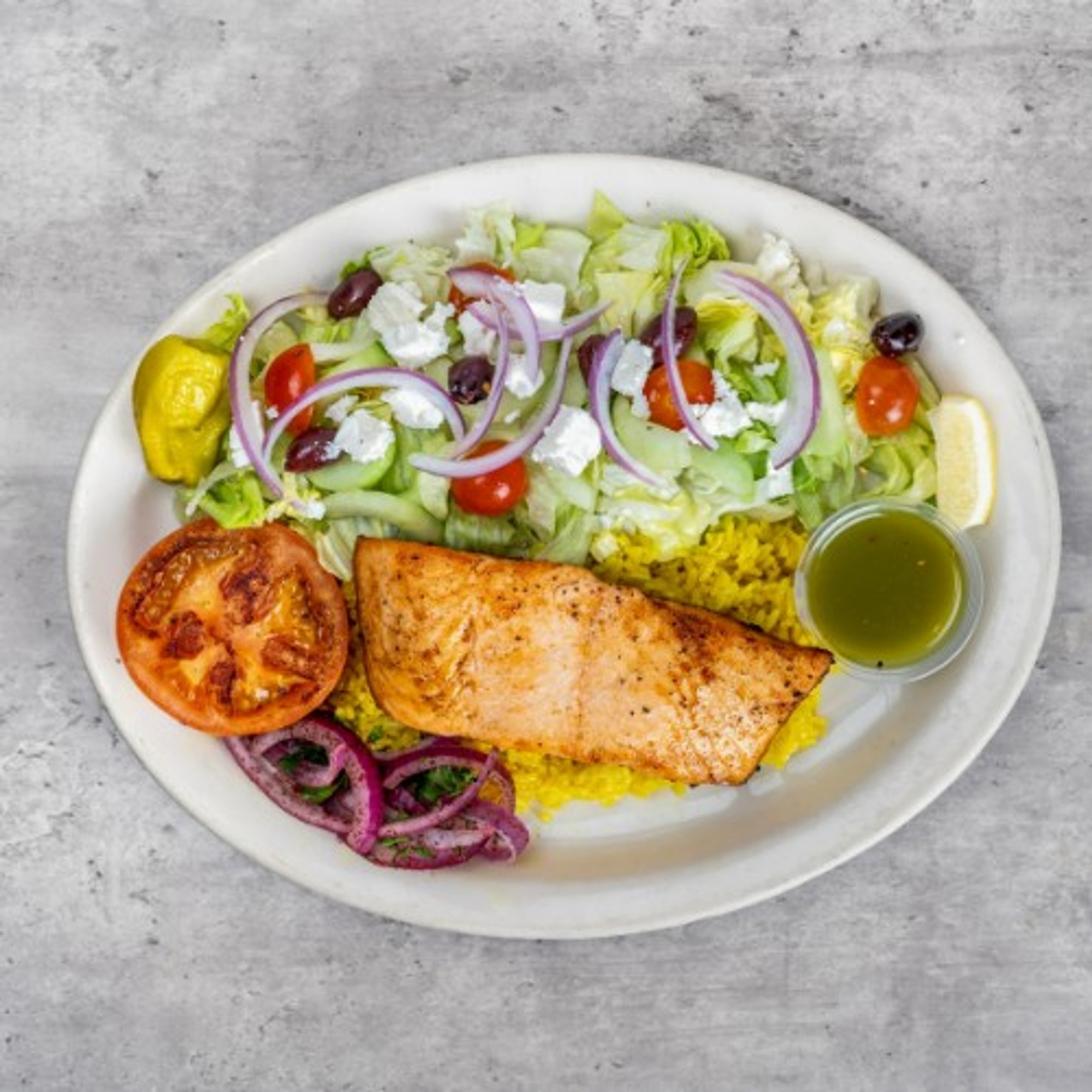 Salmon Plate