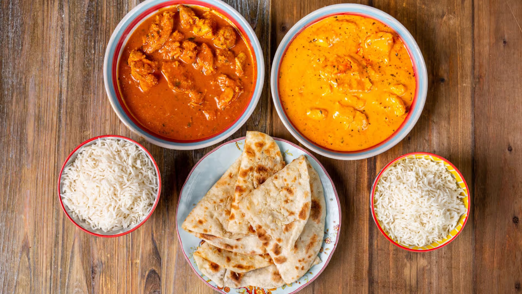 2 Dish Entrée Special - Chicken Combo - 2Naan
