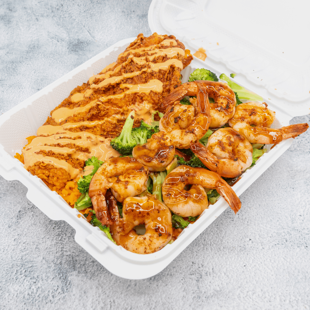 Chicken & Shrimp Combo Potato