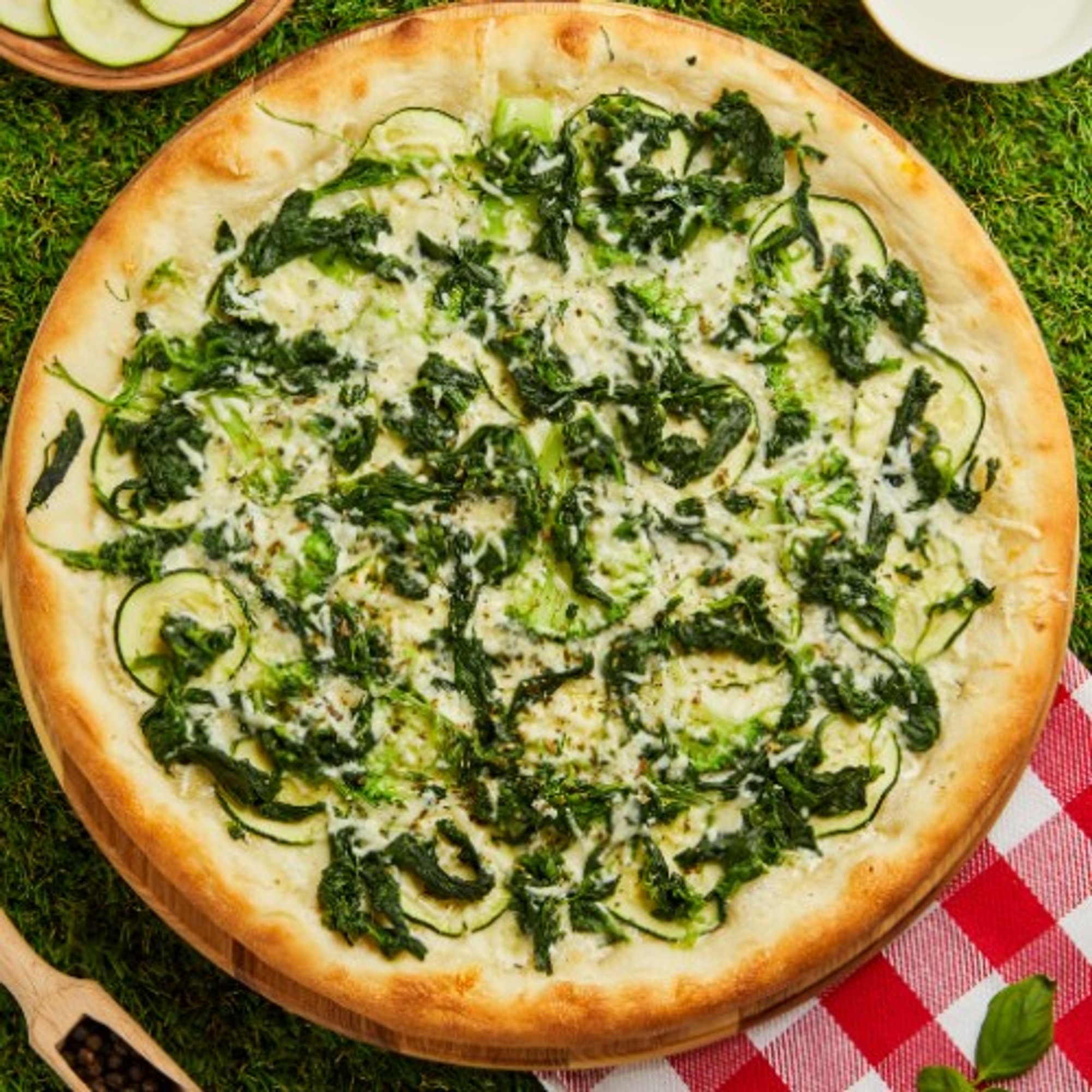 Spinach Pizza