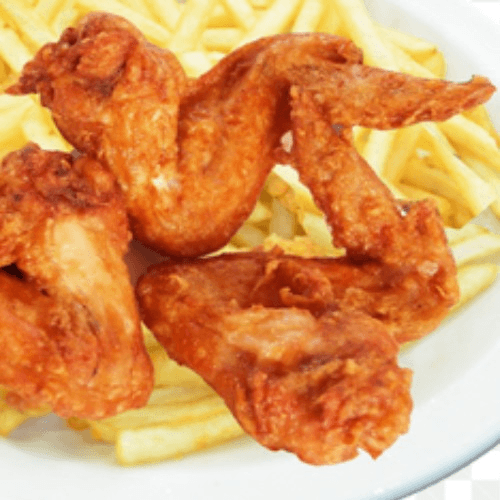 Whole Wings with Fries