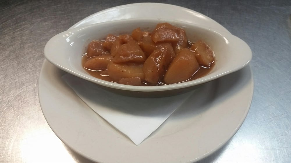 SIDE SPICED APPLES