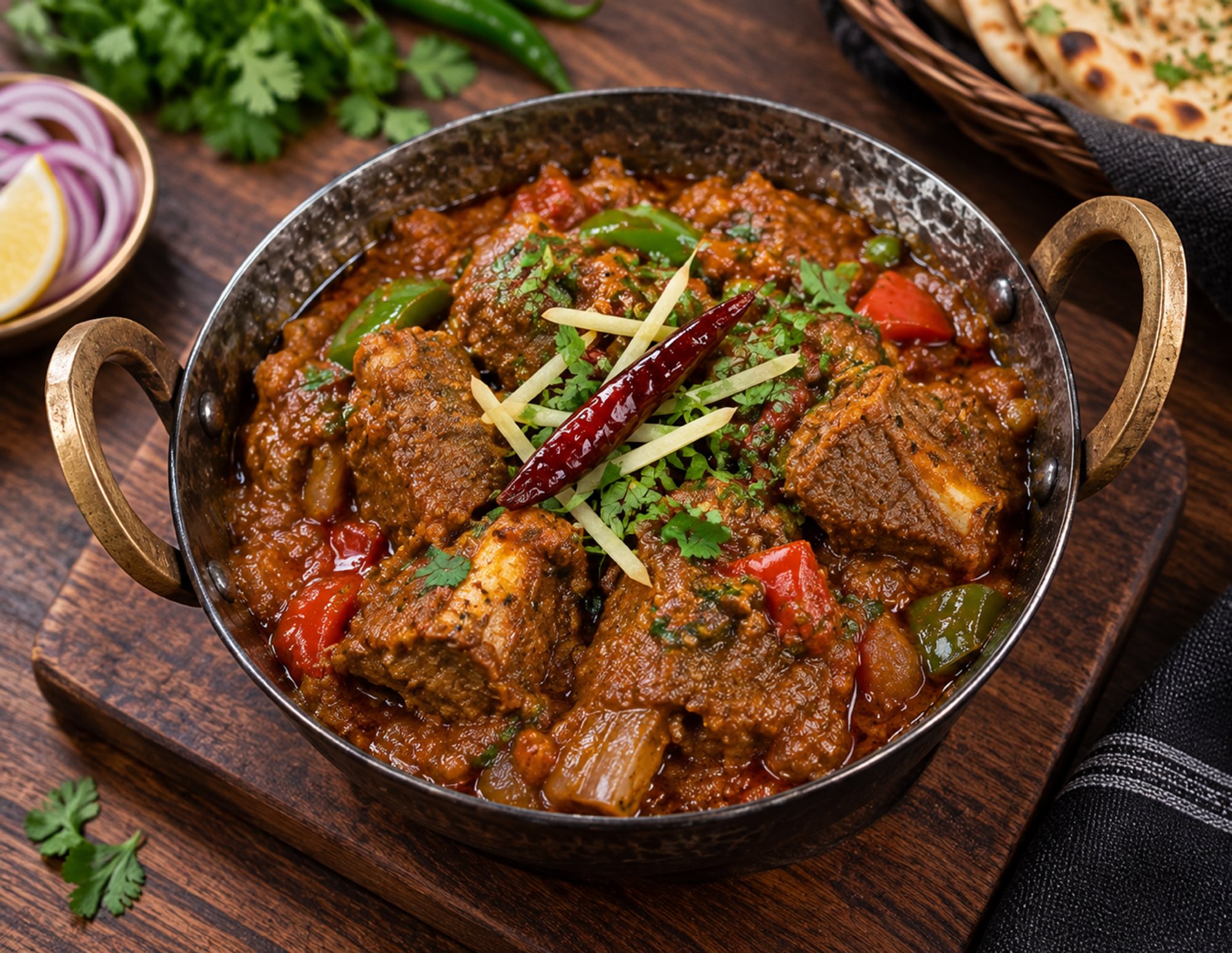 Kadhai Gosht