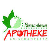 Logo der Paracelsus-Apotheke am Sedanplatz