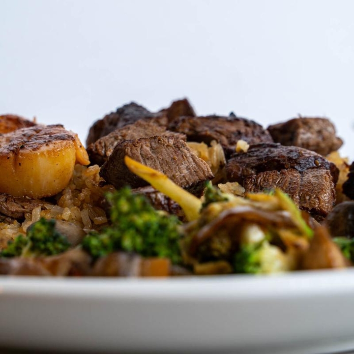 EXPRESS HIBACHI  FILET & SCALLOPS