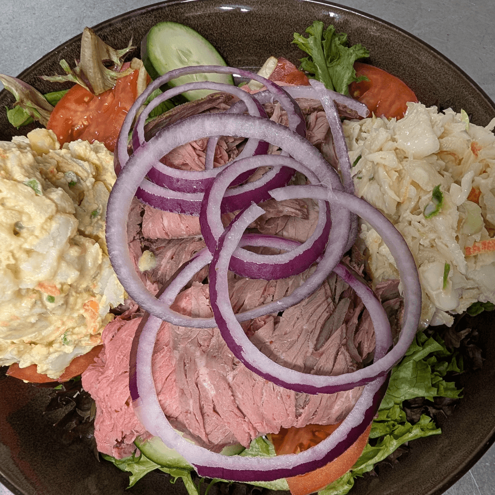 Sliced Roast Beef Platter