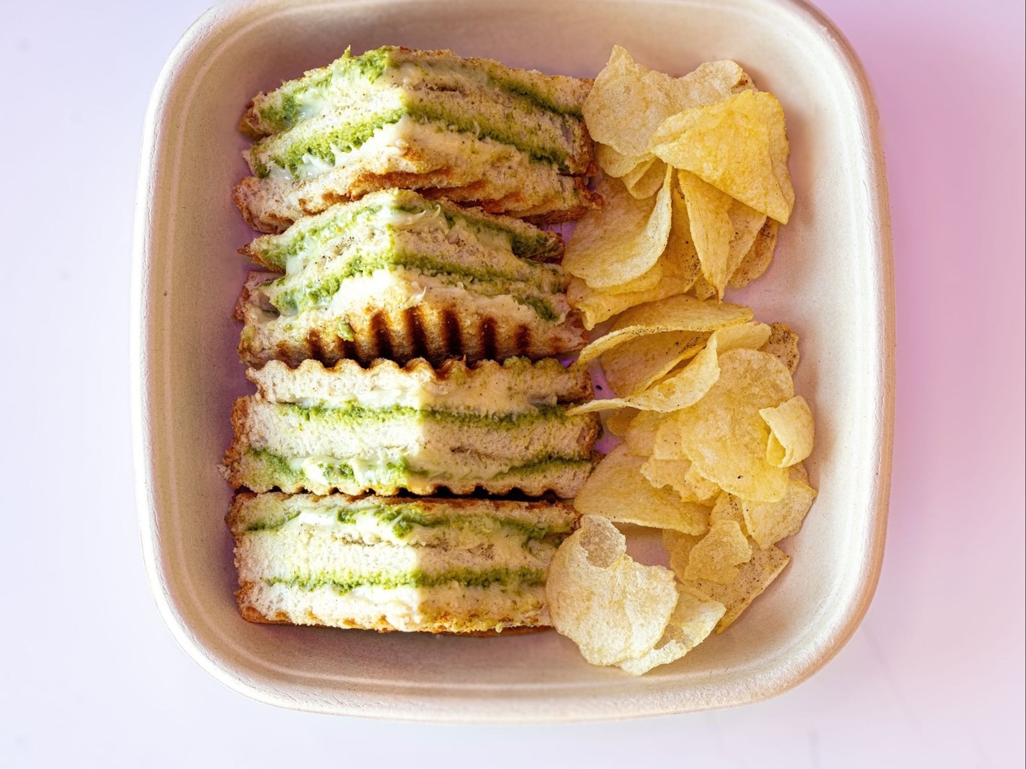 Cheese Chutney Grill Sandwich (S) (J)