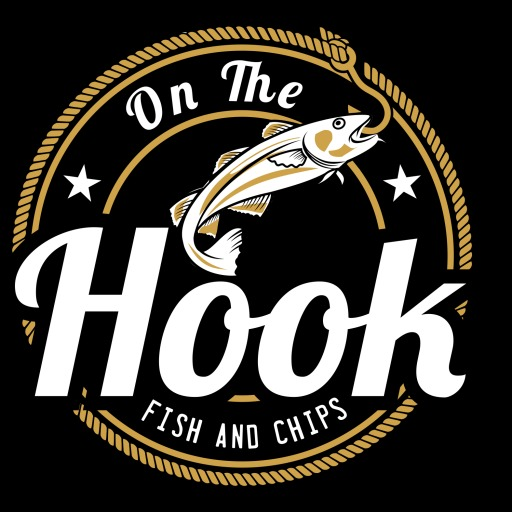 On The Hook Fish and Chips Logo