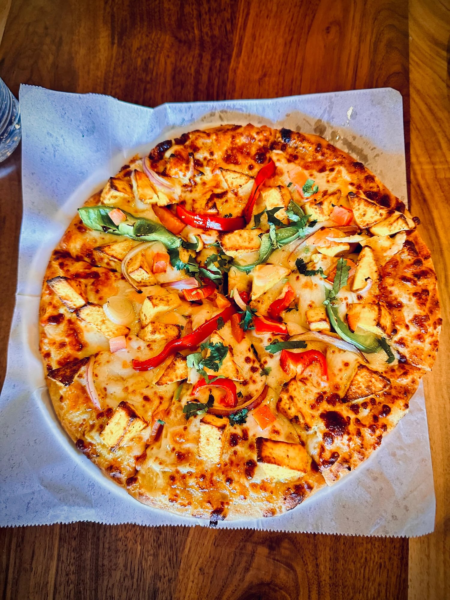 Tandoor Paneer Pizza