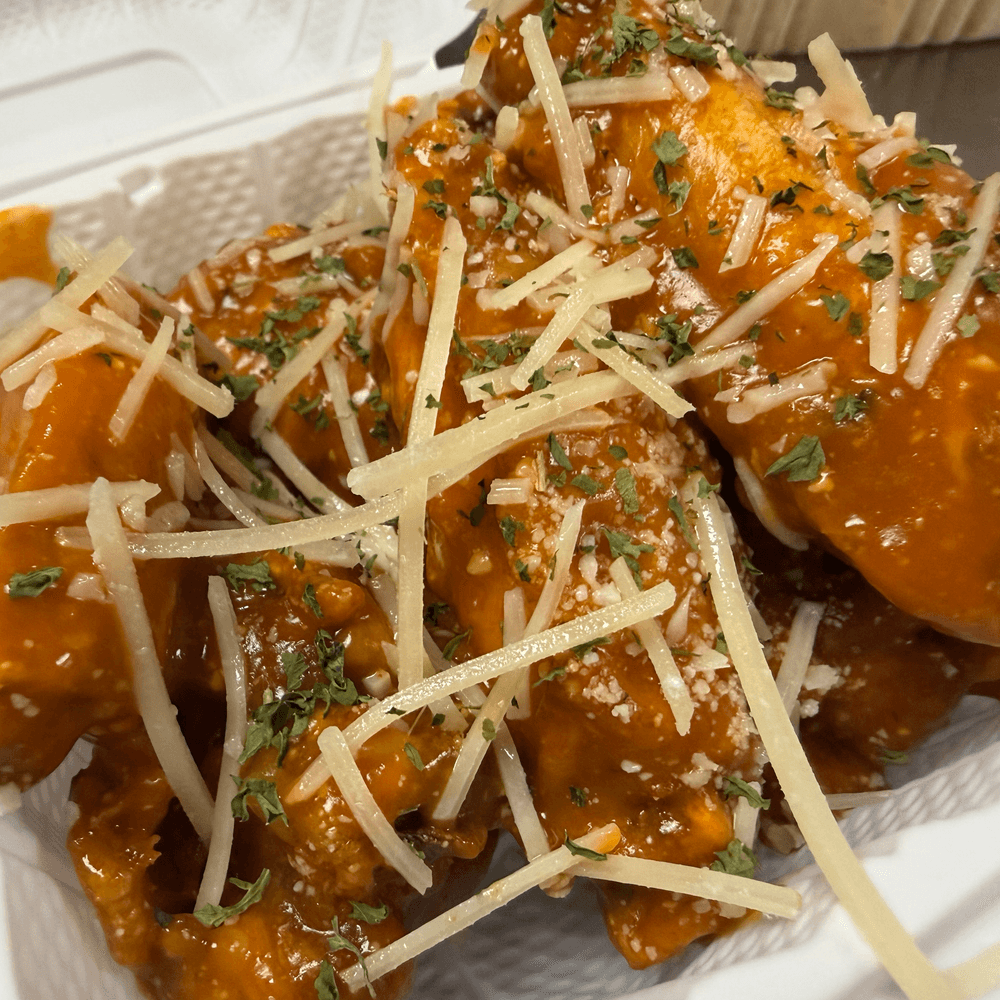 Buffalo Garlic Parm