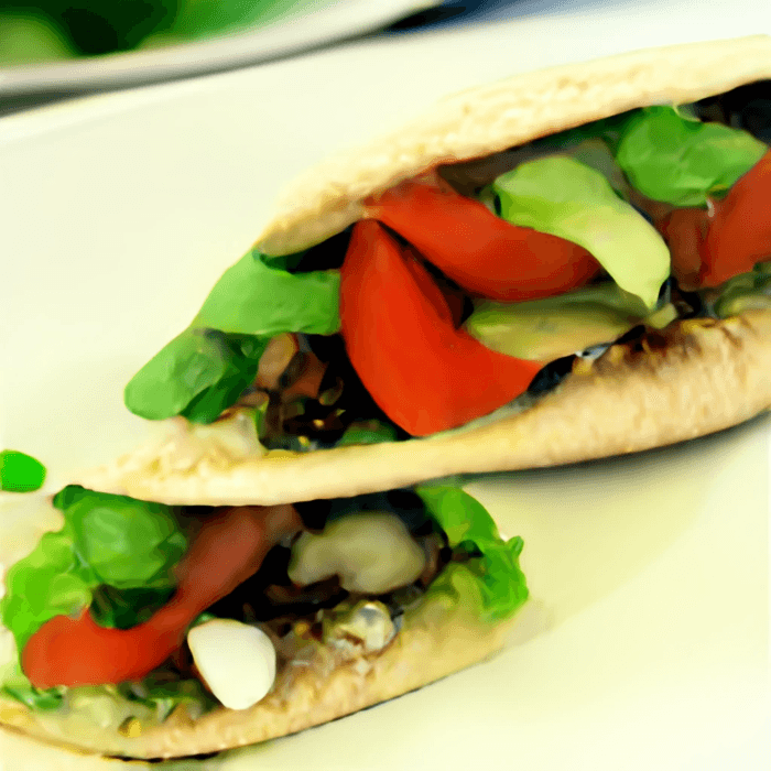 Vegetarian Pita