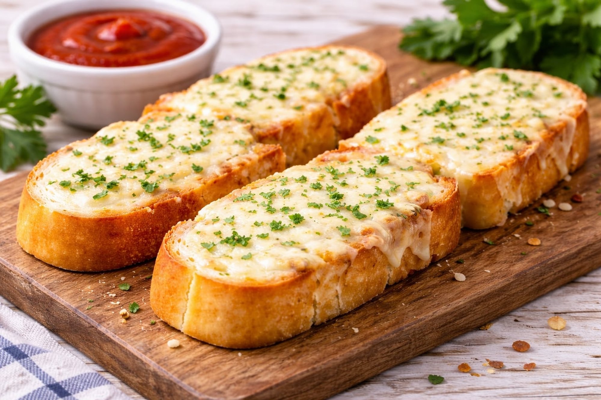 Garlic Bread with Cheese