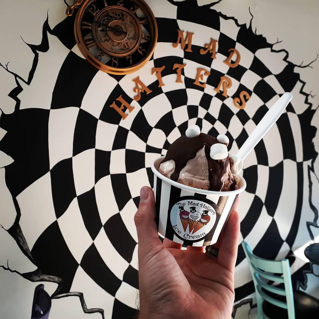 Mad Hatters Ice Cream Shop