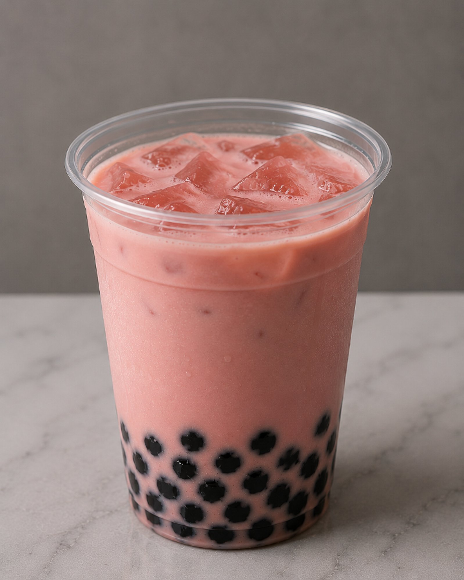 Strawberry Boba Tea