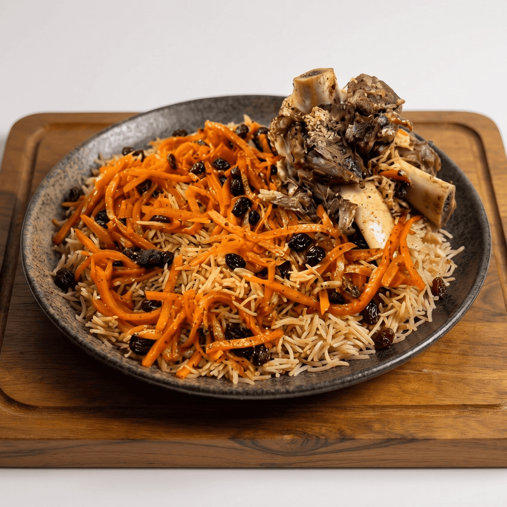 Lamb Shank with Kabuli Palow
