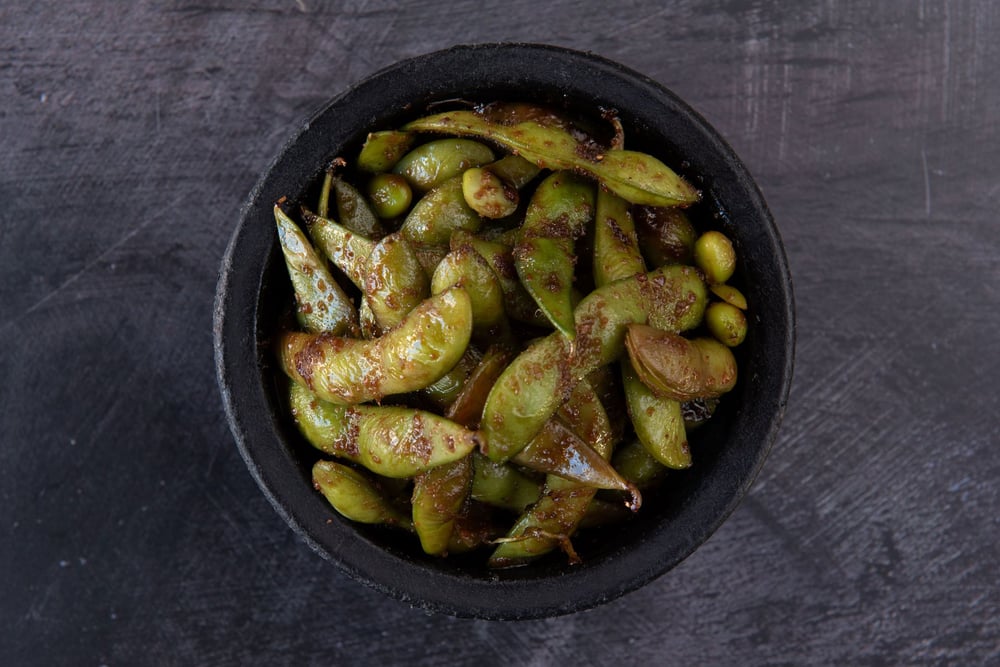GARLIC EDAMAME