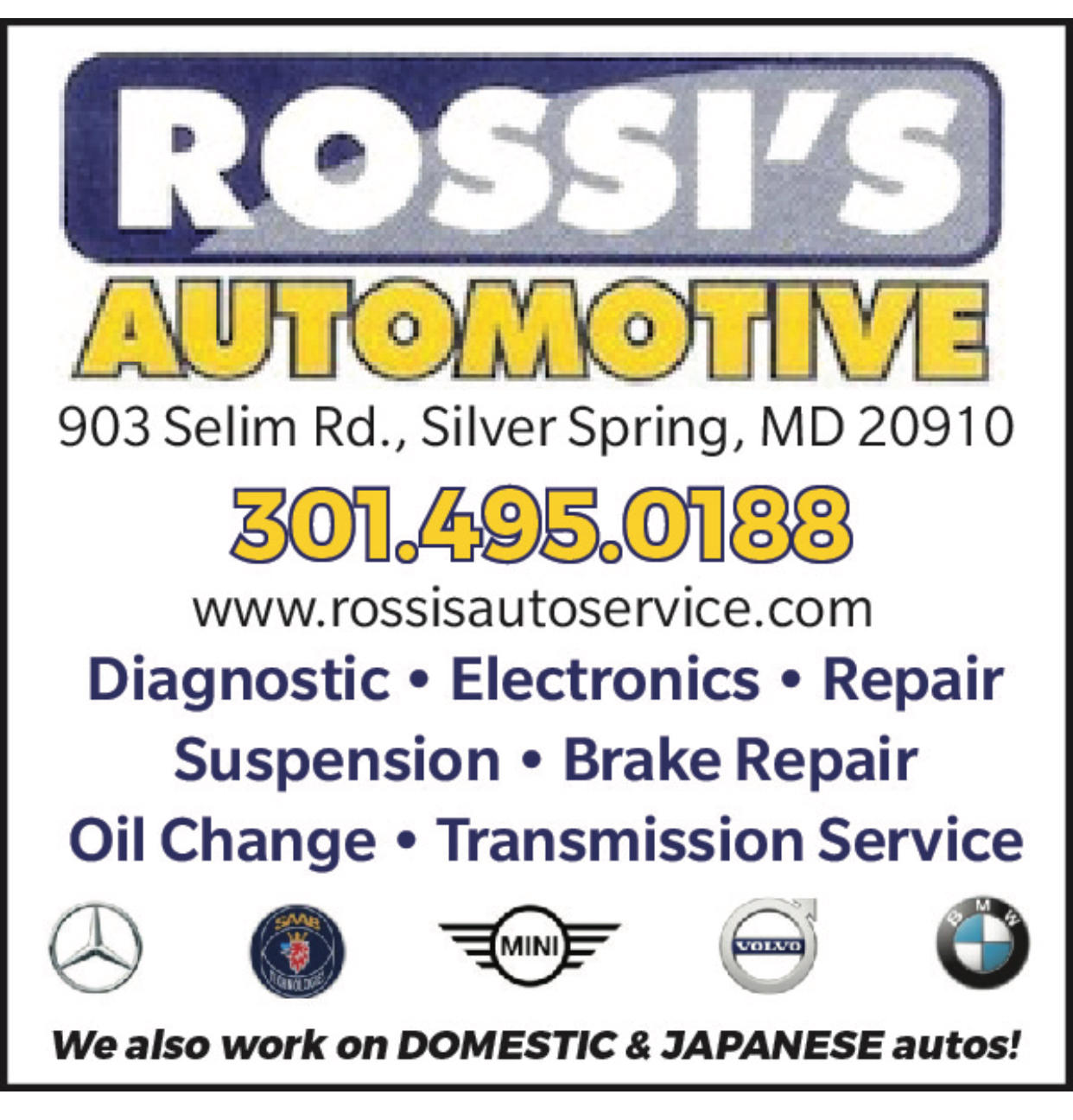 Rossi’s Automotive Services Photo