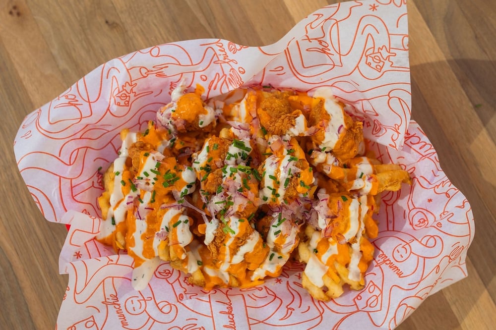 Buffalo Loaded Fries