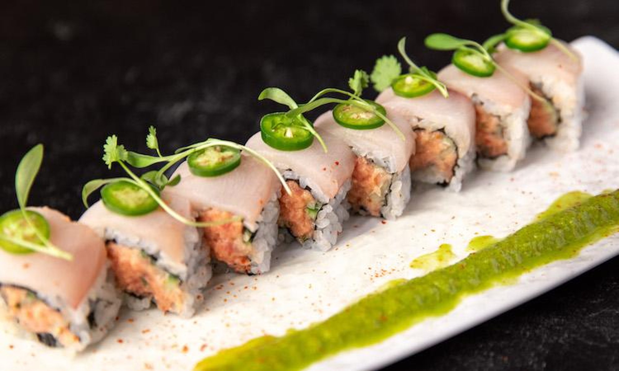 Yellowtail Cilantro Roll