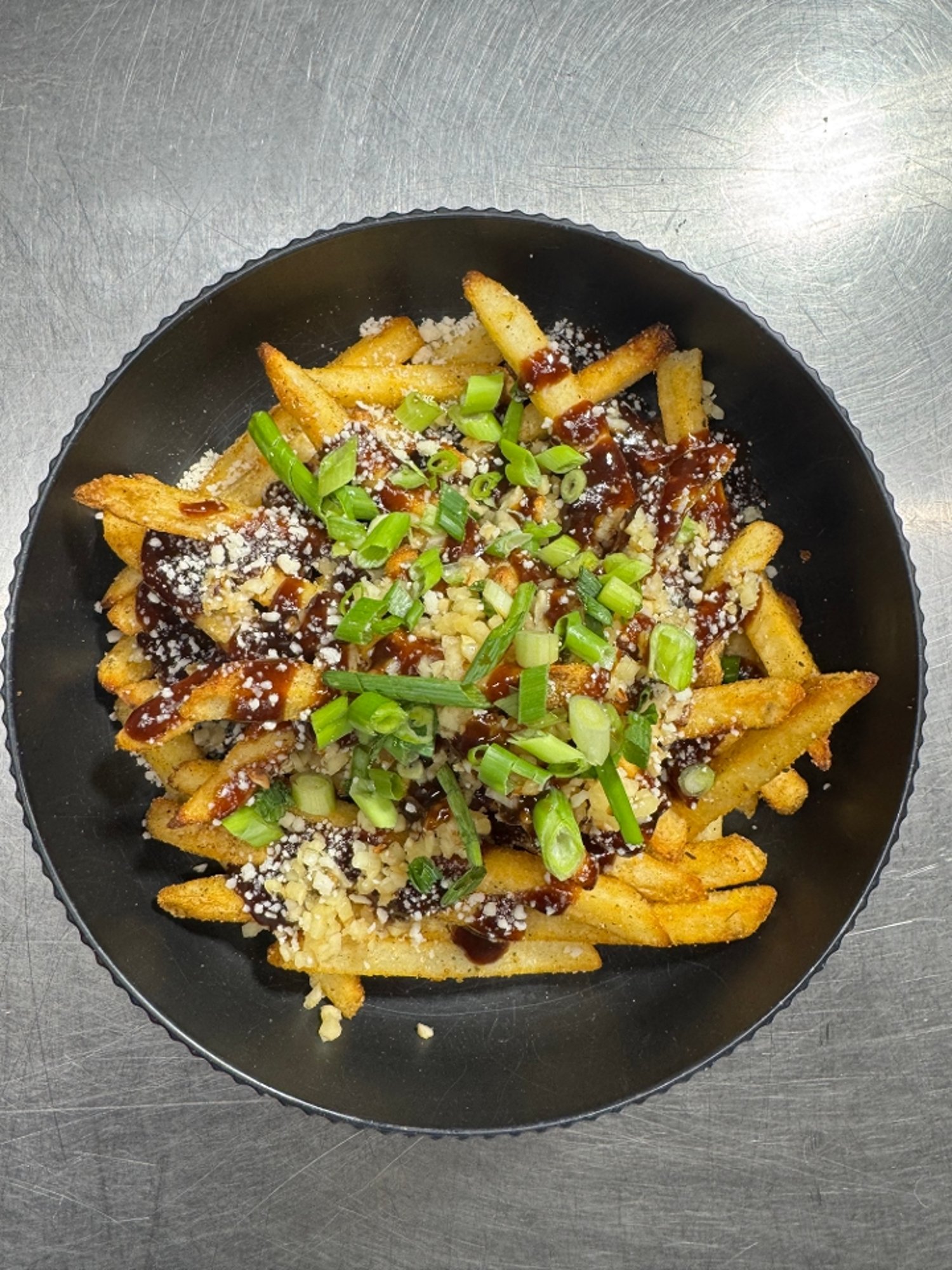 The Garlic Parmesan Loaded Fries
