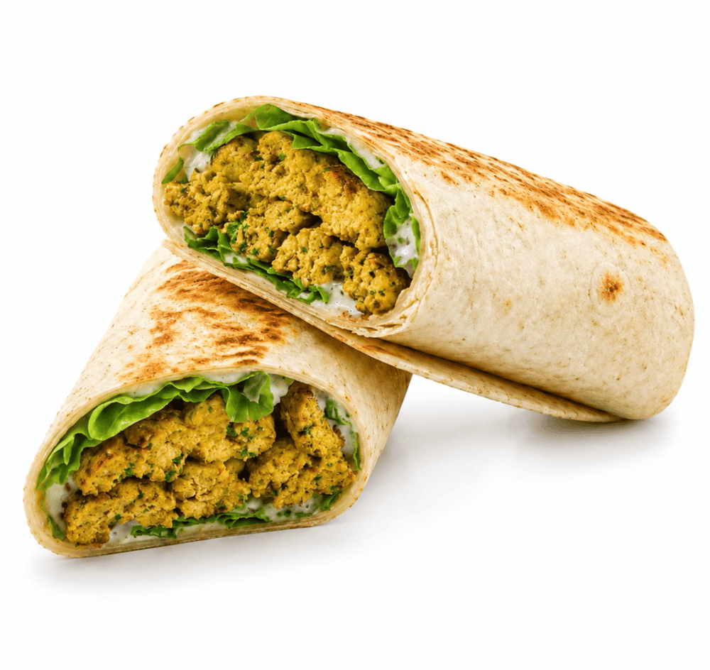 Chicken Kuftah Wrap