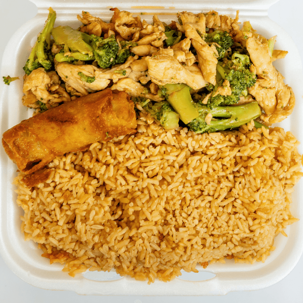 Chicken with Broccoli Platter