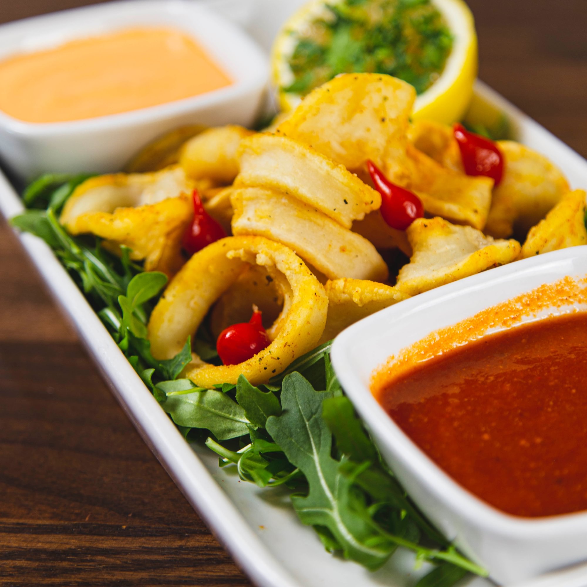 Crispy Calamari.