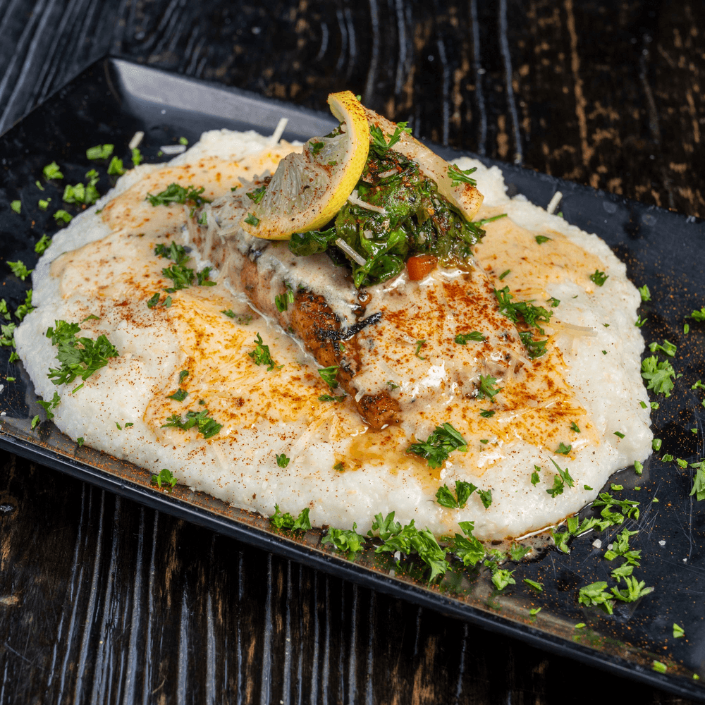 Salmon & Grits