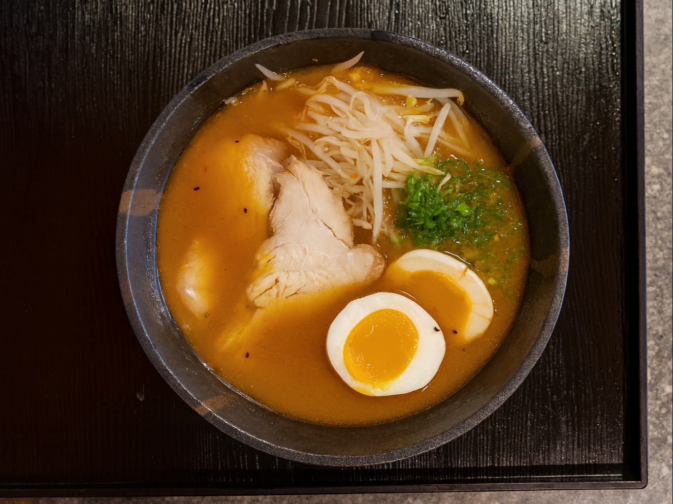 Spicy Oyako Miso Ramen